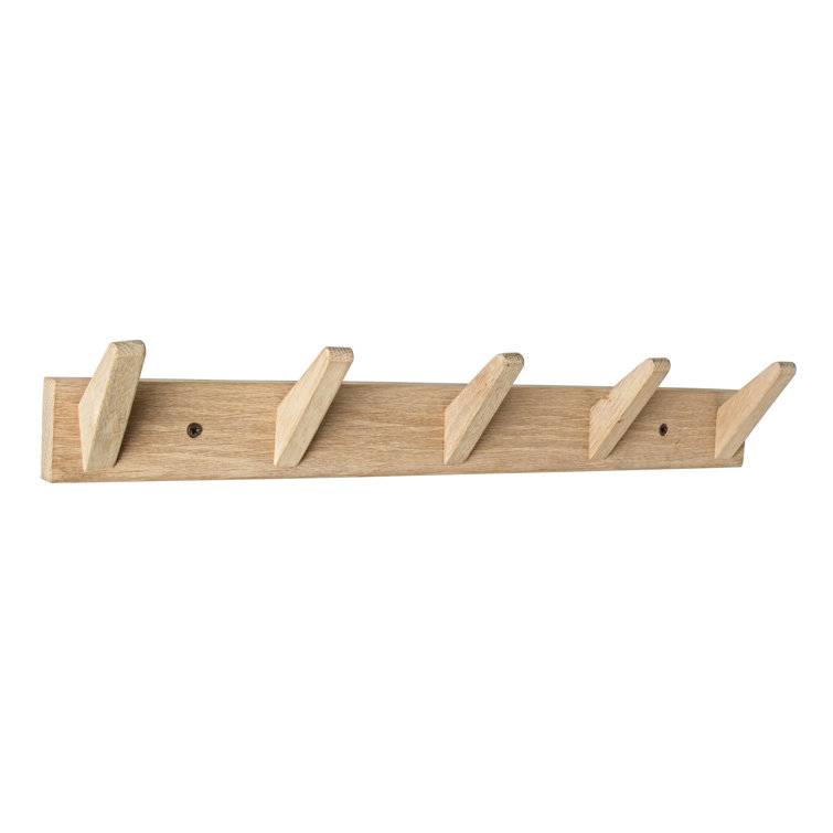 Gracie Oaks Graham Wall Mounted Coat Rack Wayfair.co.uk